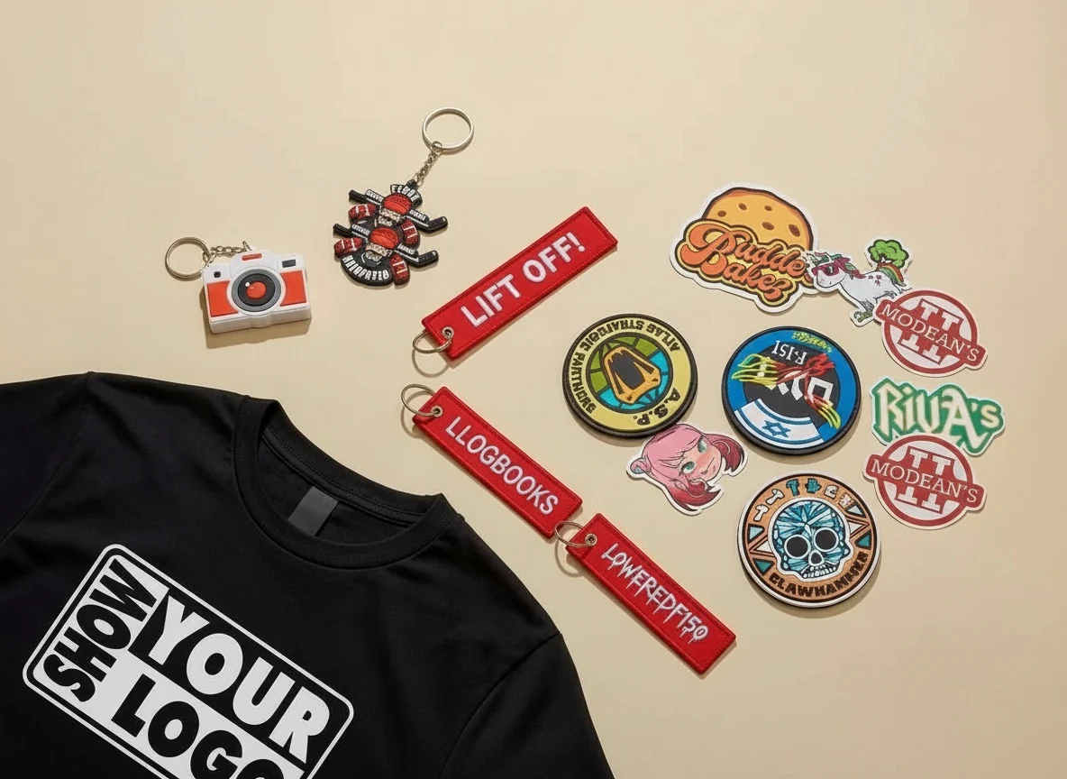 Illustrative merchandise for brands & businesses
