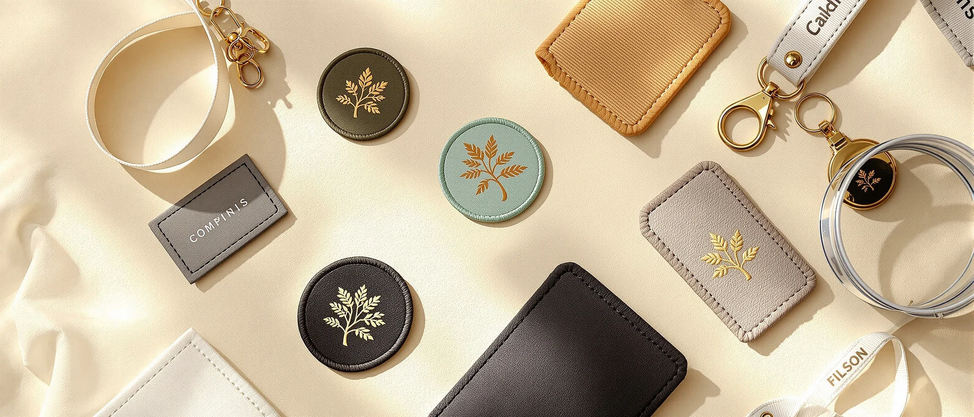 Textile and embroidery merchandise examples